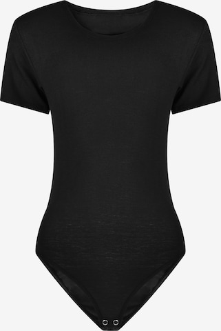 Evoni Sports bodysuit 'Kinder' in Black: front