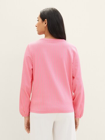 TOM TAILOR Bluse in Pink