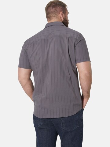 Jan Vanderstorm Comfort fit Button Up Shirt ' Jorma ' in Grey