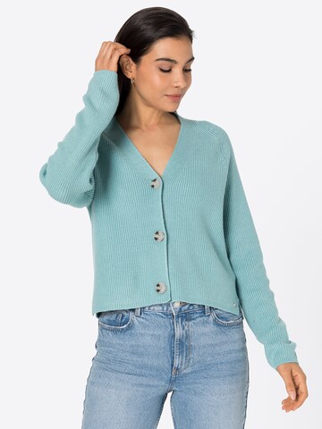 TOM TAILOR DENIM Knit cardigan in Blue: front