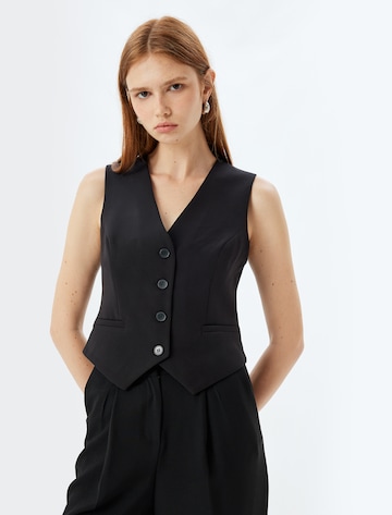 Koton Suit vest in Black: front