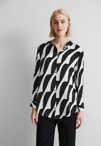 STREET ONE Blouse in Black: front