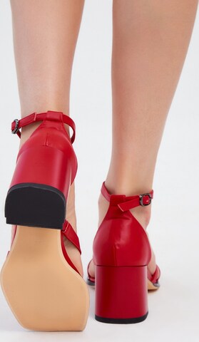 CESARE GASPARI Sandals in Red
