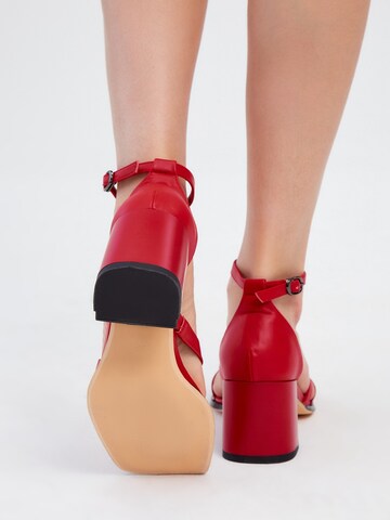 CESARE GASPARI Sandals in Red