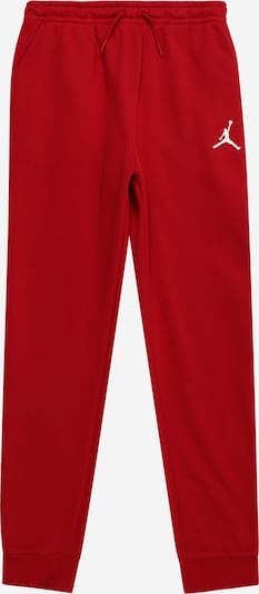 Jordan Pantalon 'ESSENTIALS' en rouge / blanc, Vue avec produit