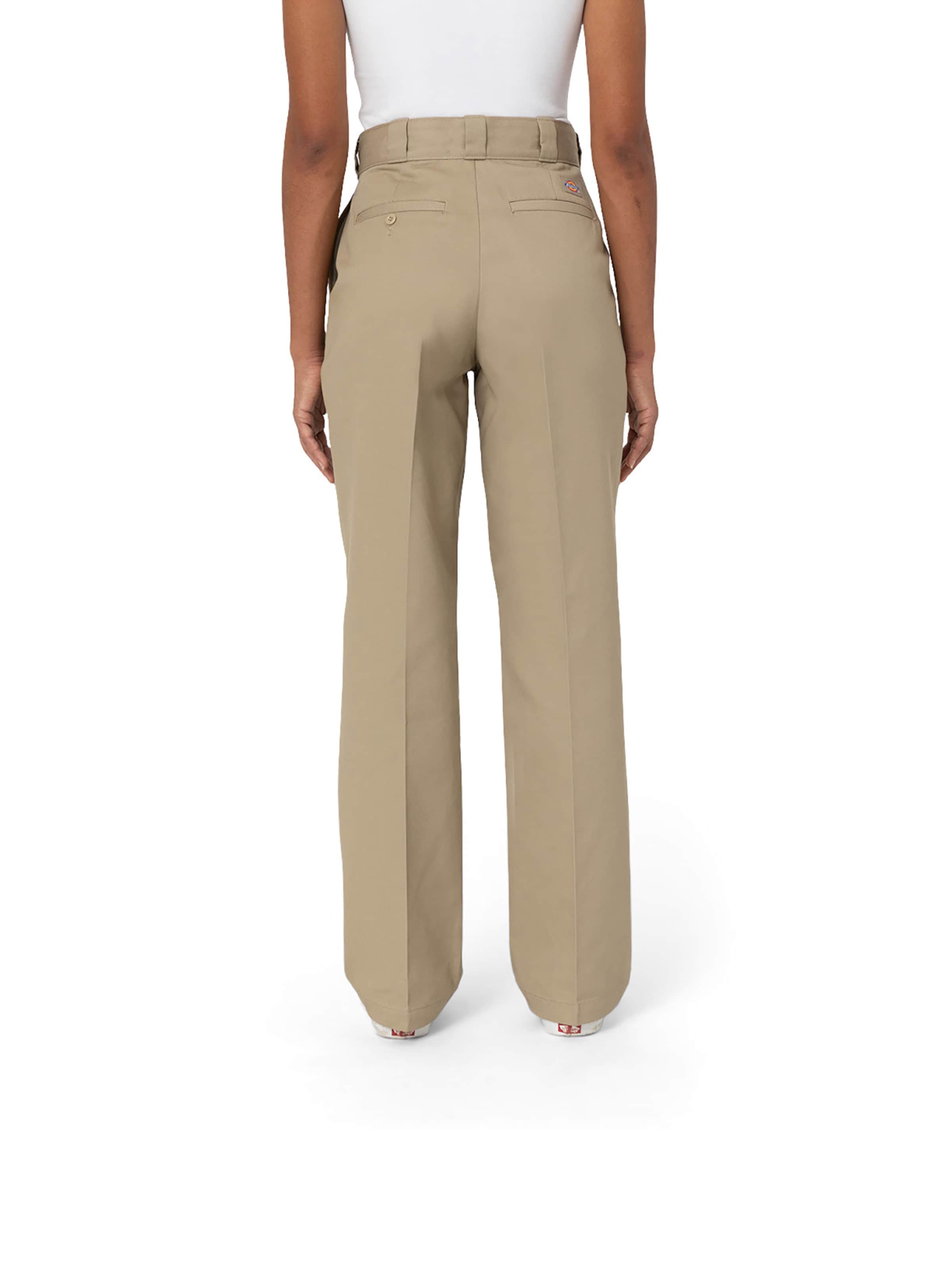 DICKIES Normalny krój Spodnie w kant '874' w kolorze beżowy