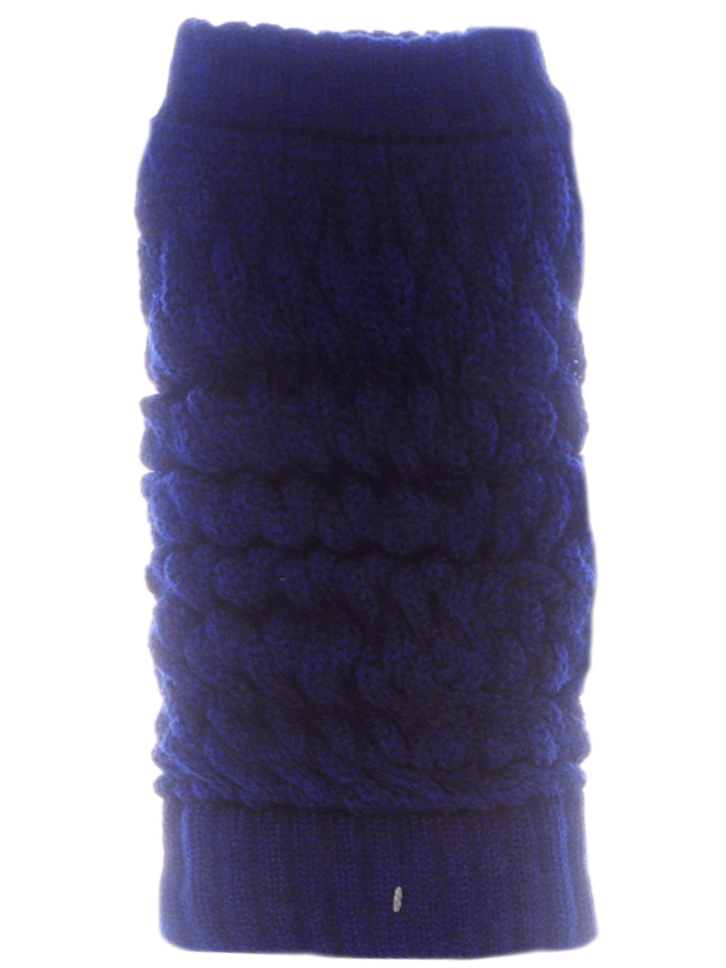 La Bortini Leg warmers in Blue: front