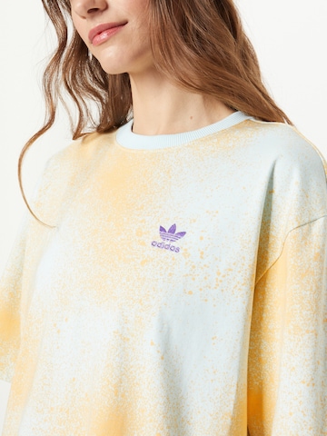 ADIDAS ORIGINALS T-Shirt 'Allover Print' in Blau