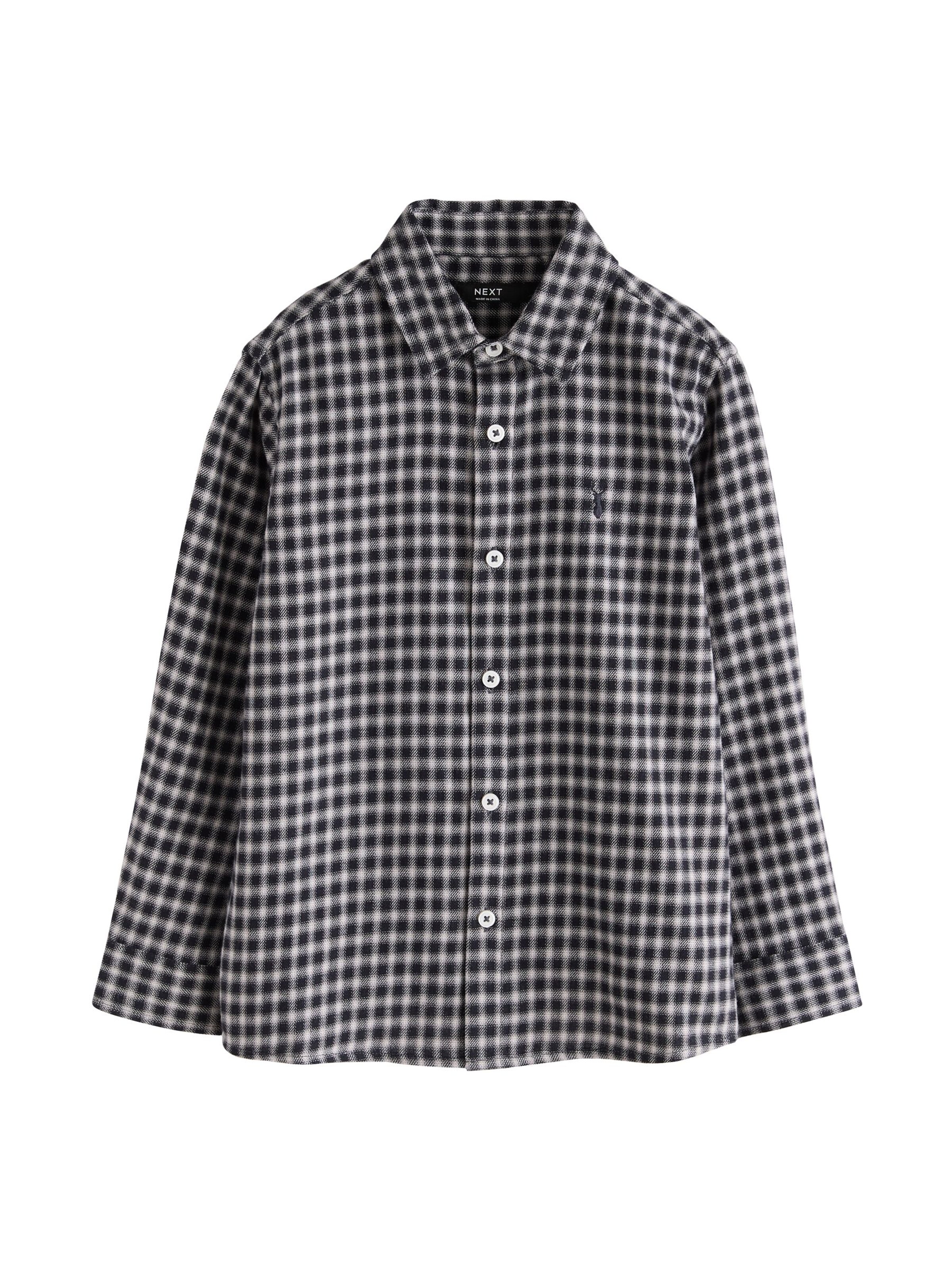 Chemise Next en noir : devant