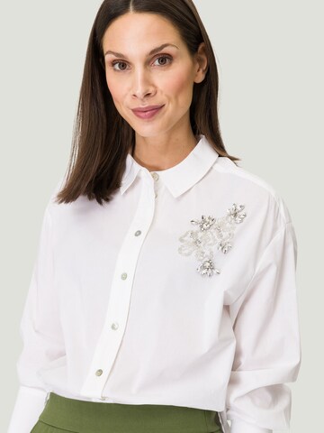 Camicia da donna di zero in bianco