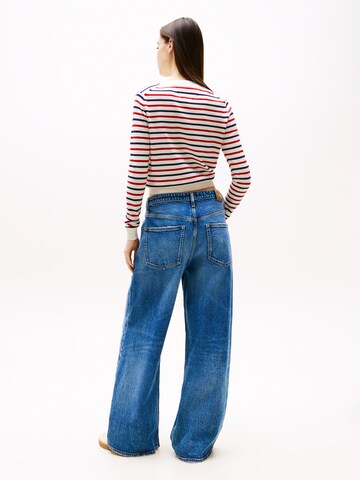 Tommy Jeans Вязаная кофта 'ESSENTIAL' в Белый