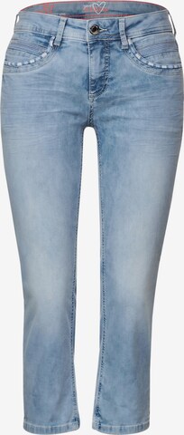 STREET ONE Skinny Jeans in Blauw: voorkant