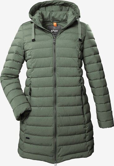 Cappotto di mezza stagione STOY di colore verde scuro, Visualizzazione prodotti
