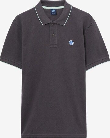 North Sails Poloshirt in Grau: predná strana