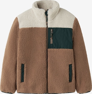 NAME IT Bluza polarowa 'NKMMacey' w kolorze brązowy: przód