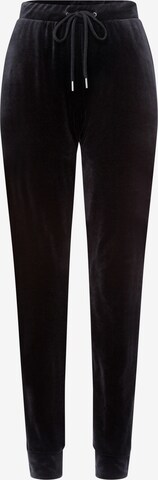 Hanro Tapered Pants in Black: front