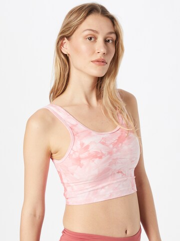 Marika Bustier Sport-BH 'LAYLA' in Pink: predná strana