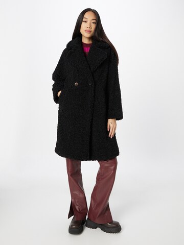 Manteau mi-saison Warehouse en noir : devant