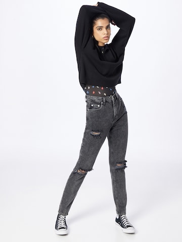 NA-KD Slimfit Jeans in Grau