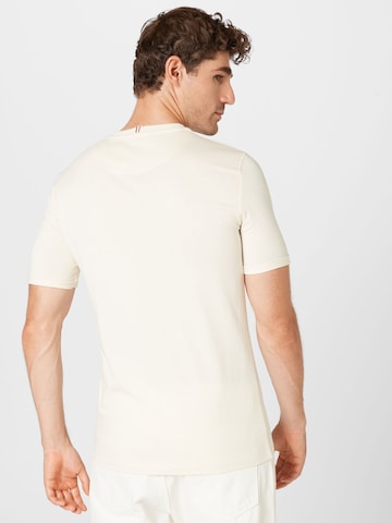 Les Deux T-shirt 'Nørregaard' i beige