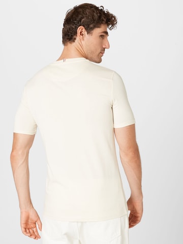 Les Deux T-Shirt 'Nørregaard' in Beige