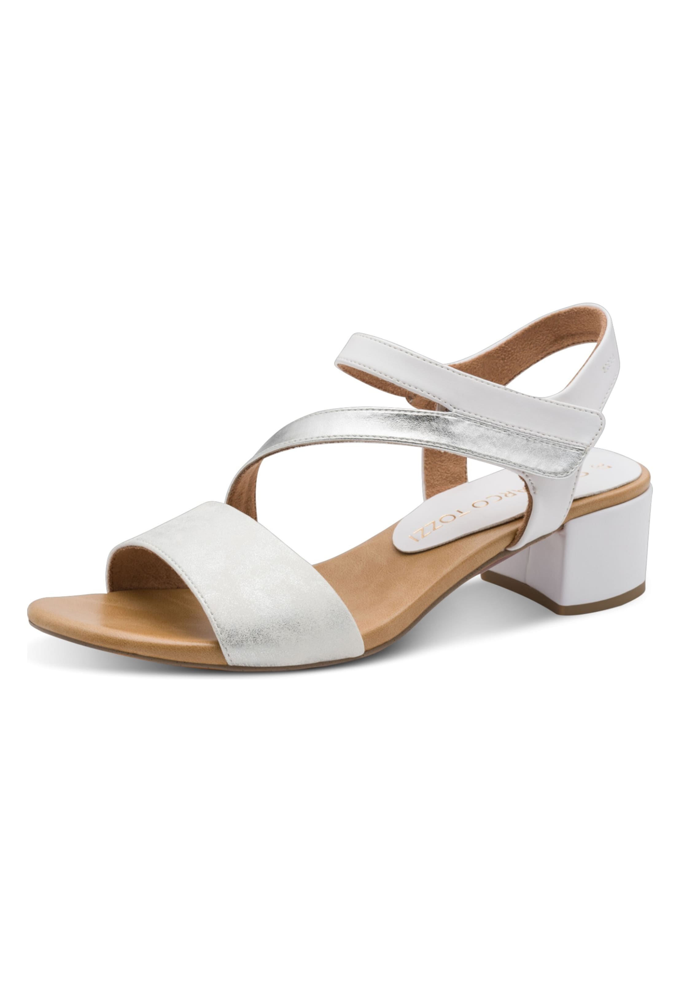 MARCO TOZZI Sandal in White: front