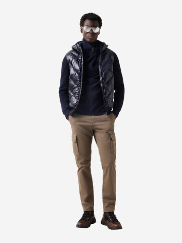 BOGNER Knit Cardigan ' Zisco ' in Blue