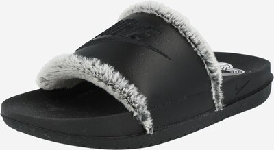 Nike Sportswear Ādas čības 'Off Court' gaiši pelēks / melns, Preces skats