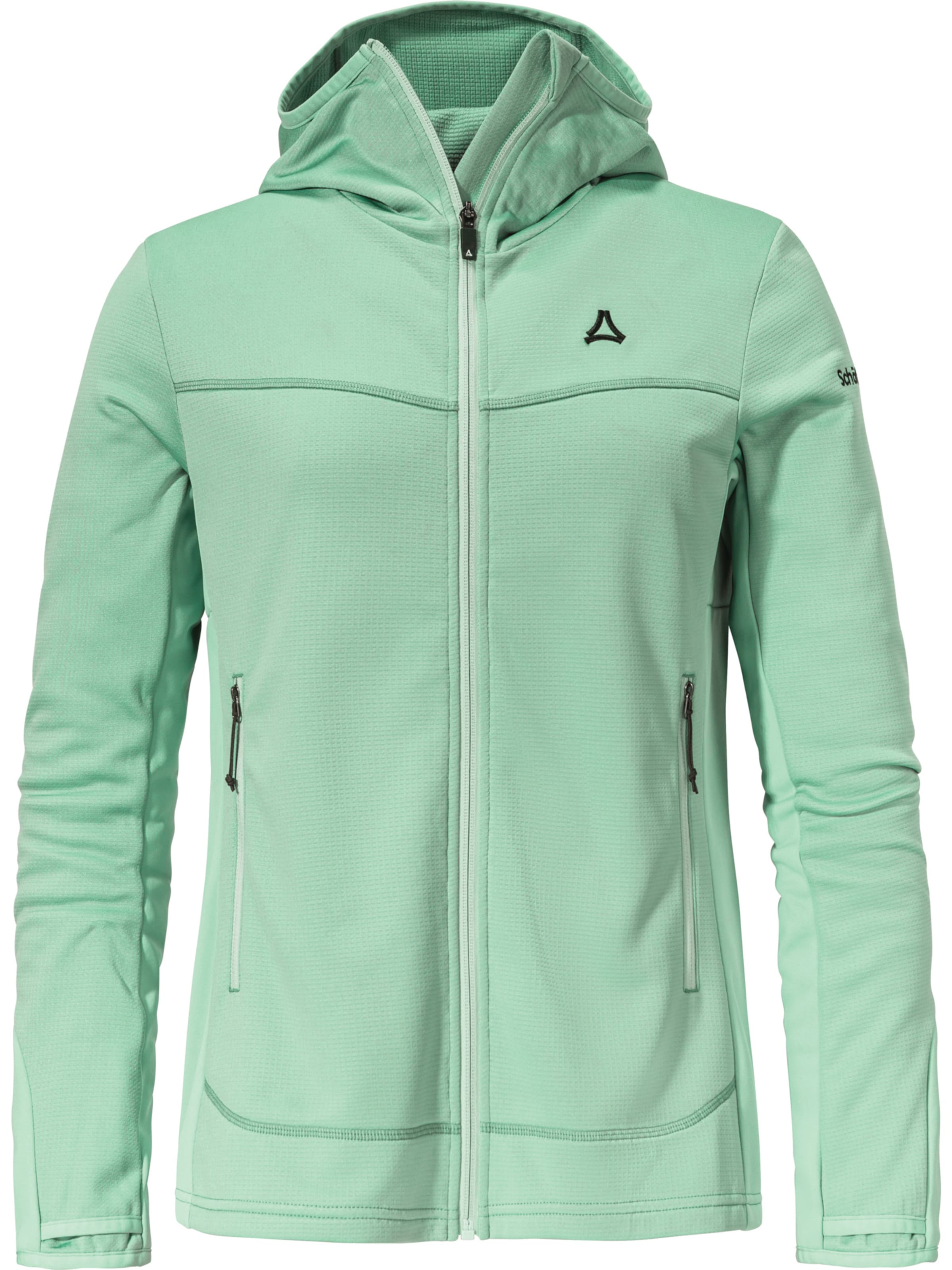 Veste en polaire fonctionnelle 'Milagle' Schöffel en vert : devant