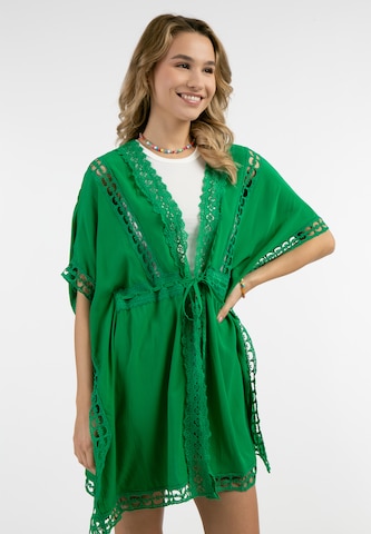 IZIA Kimono | zelena barva: sprednja stran