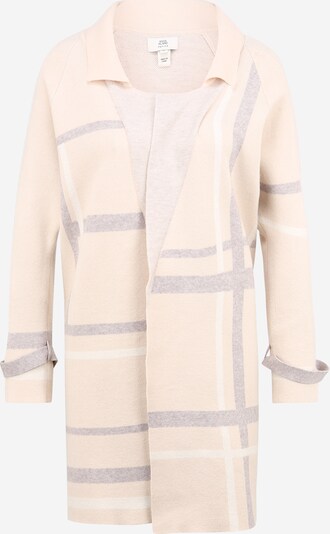 River Island Petite Knit cardigan 'GOMEZ' in Beige / Grey, Item view