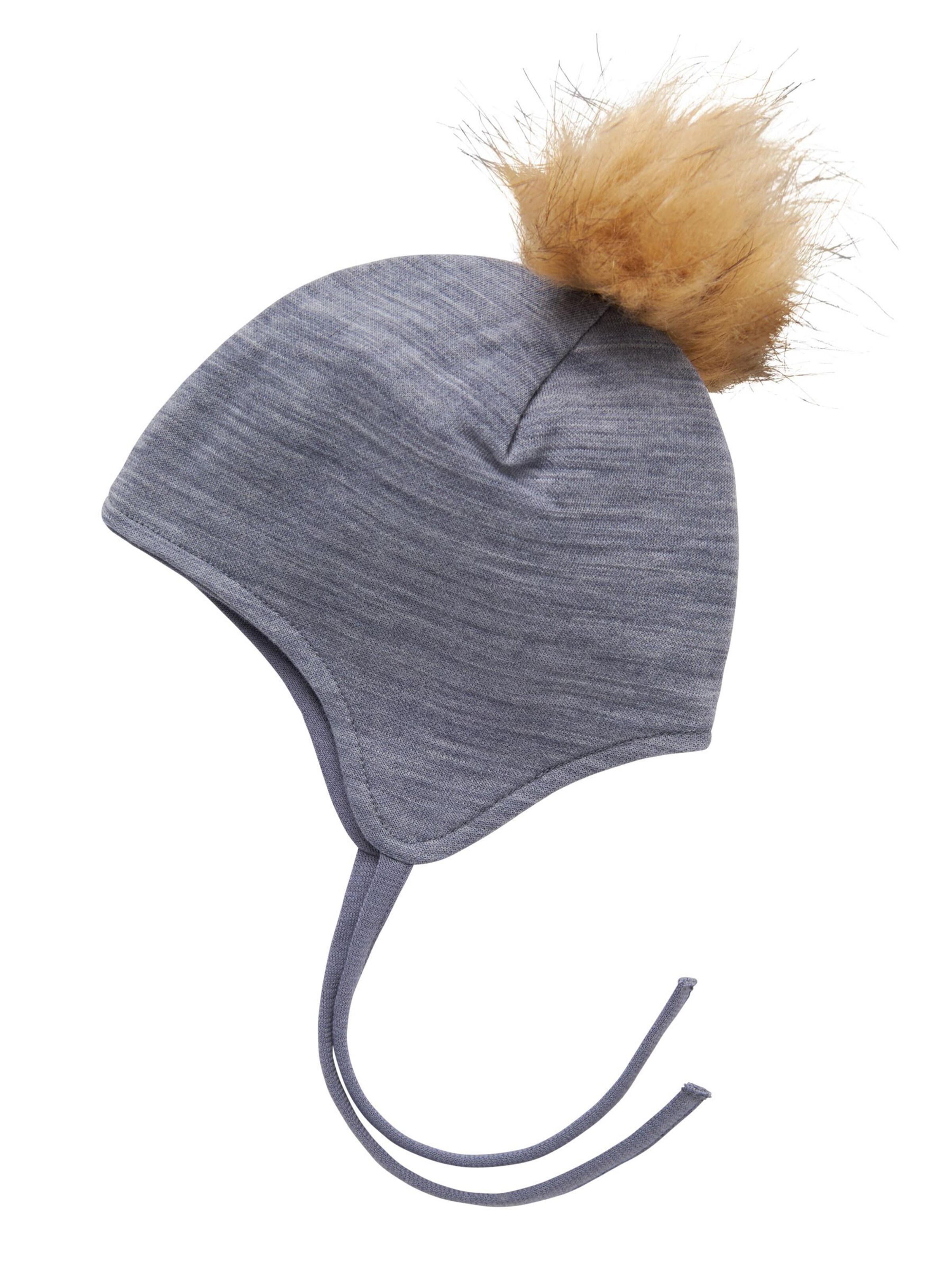 NAME IT - Gorra en gris: frente