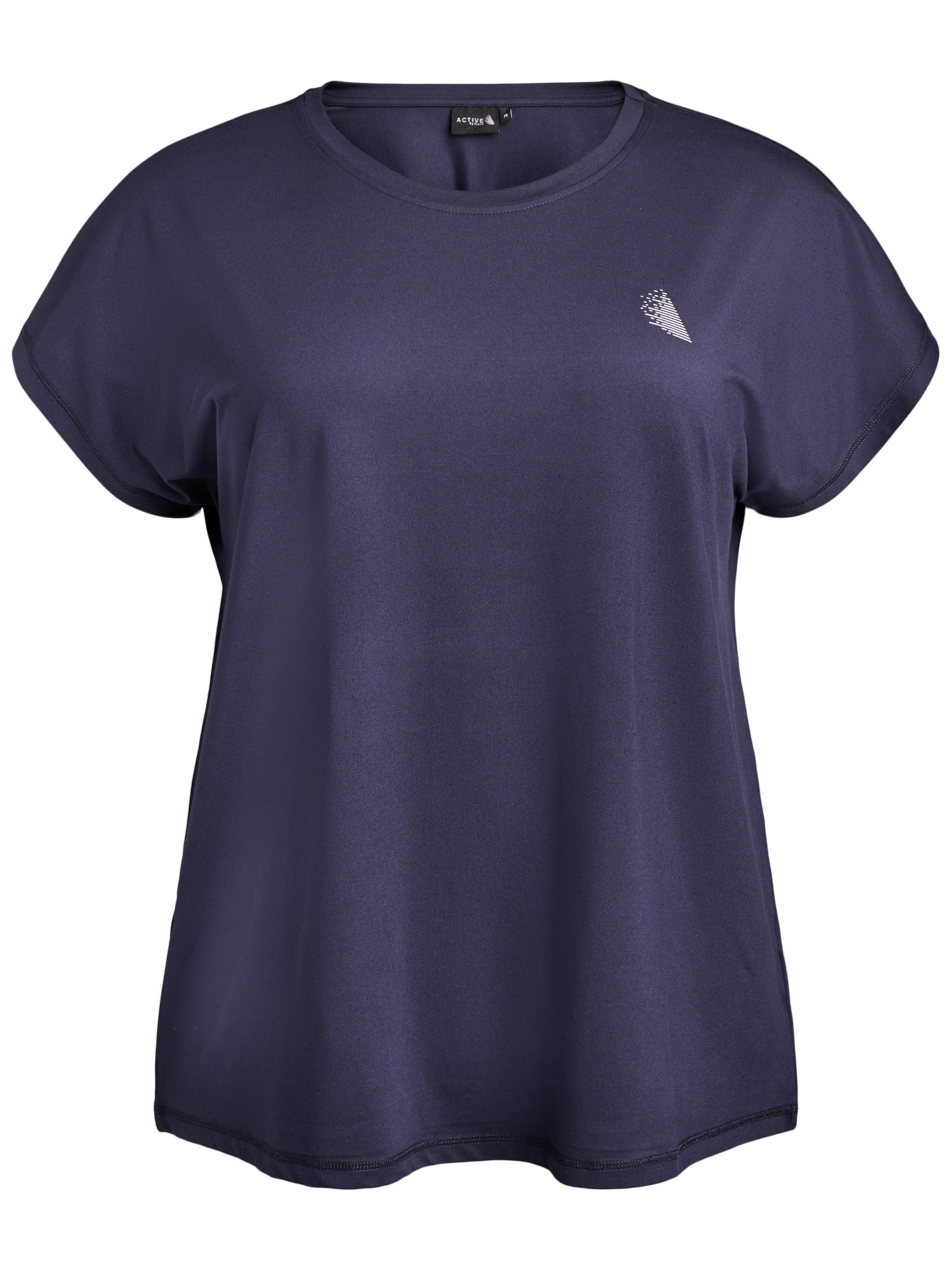T-shirt fonctionnel Active by Zizzi en bleu : devant