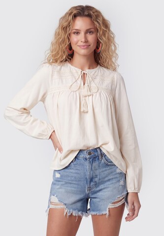 IZIA - Blusa en beige: frente