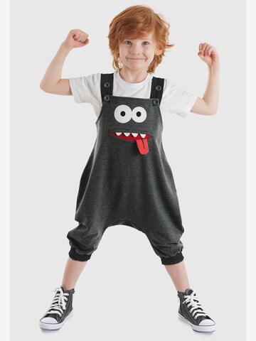 Denokids Regular Overalls 'CFF-21Y1-083' in Grey: front