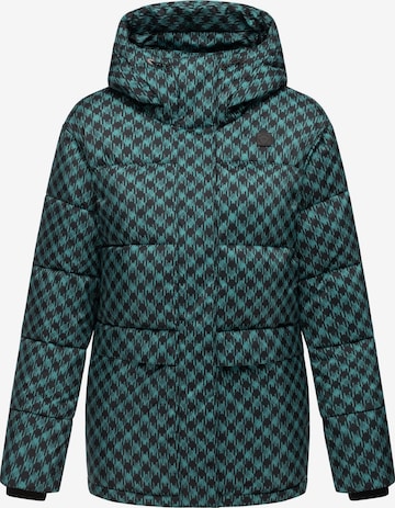 Veste fonctionnelle 'Wikesh' Ragwear en vert : devant