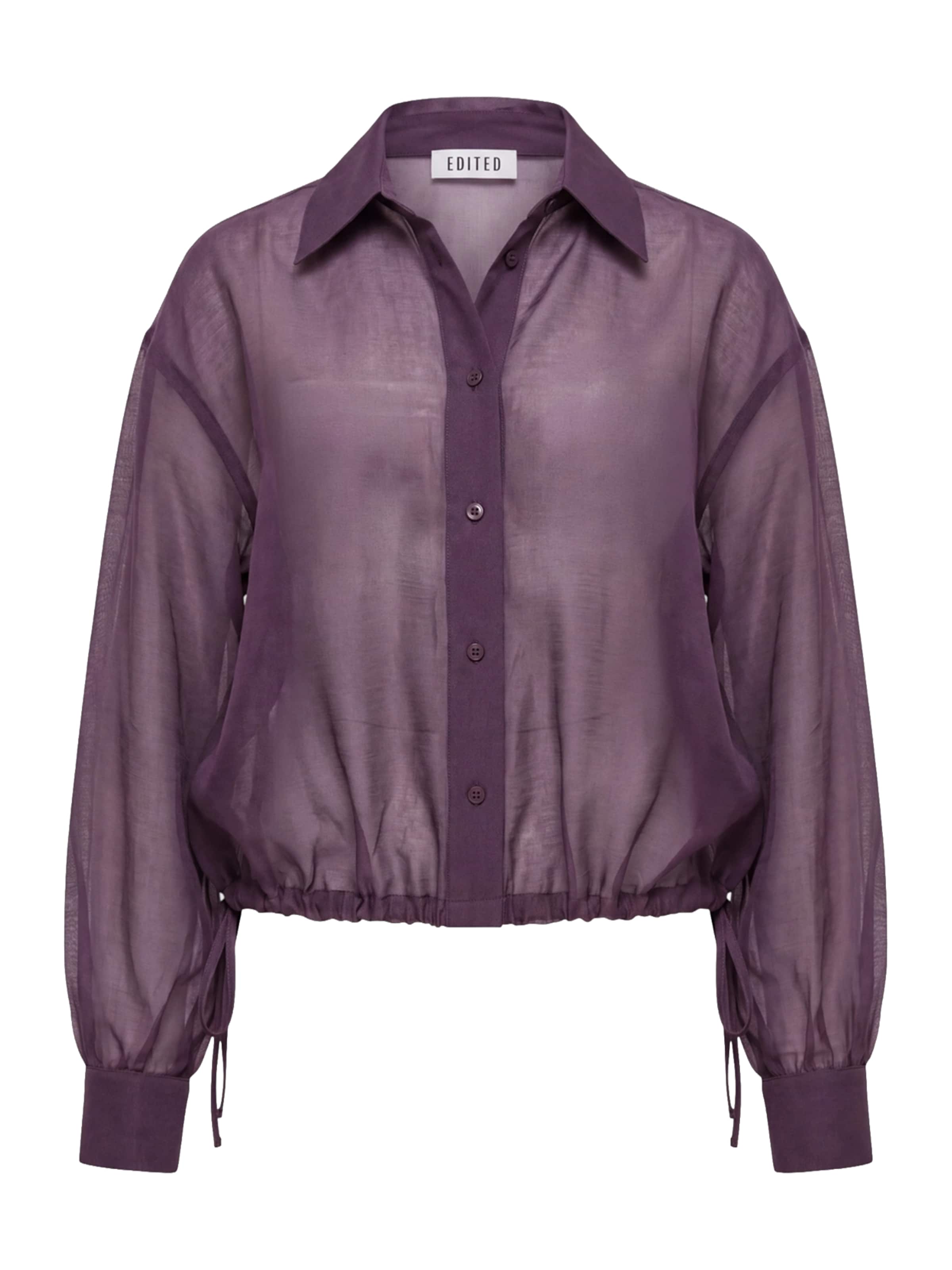 Chemisier 'Ottilia' EDITED en violet : devant