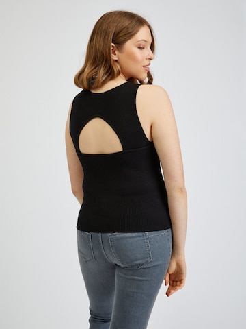 Orsay Knitted Top in Black