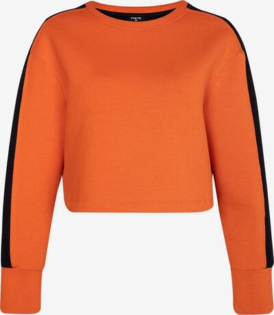 Yvette Sports Αθλητική μπλούζα φούτερ 'Zoe' σε πορτοκαλί / μαύρο, Άποψη προϊόντος