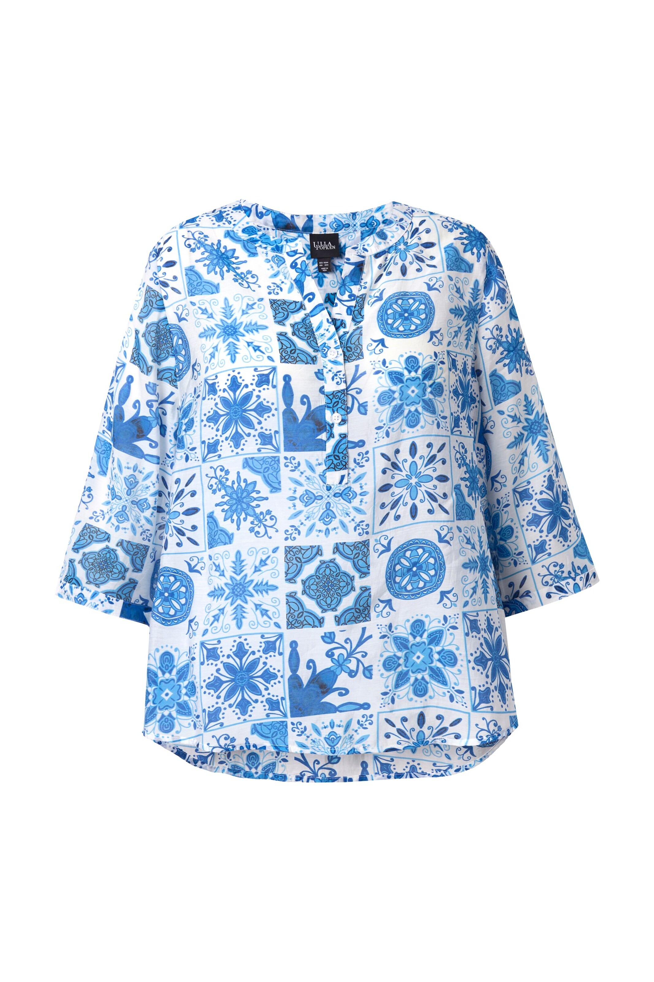 Ulla Popken Tunic in Blue: front