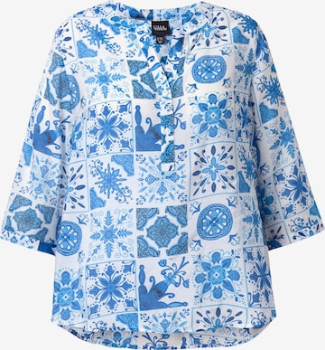 Ulla Popken Tunic in Blue: front