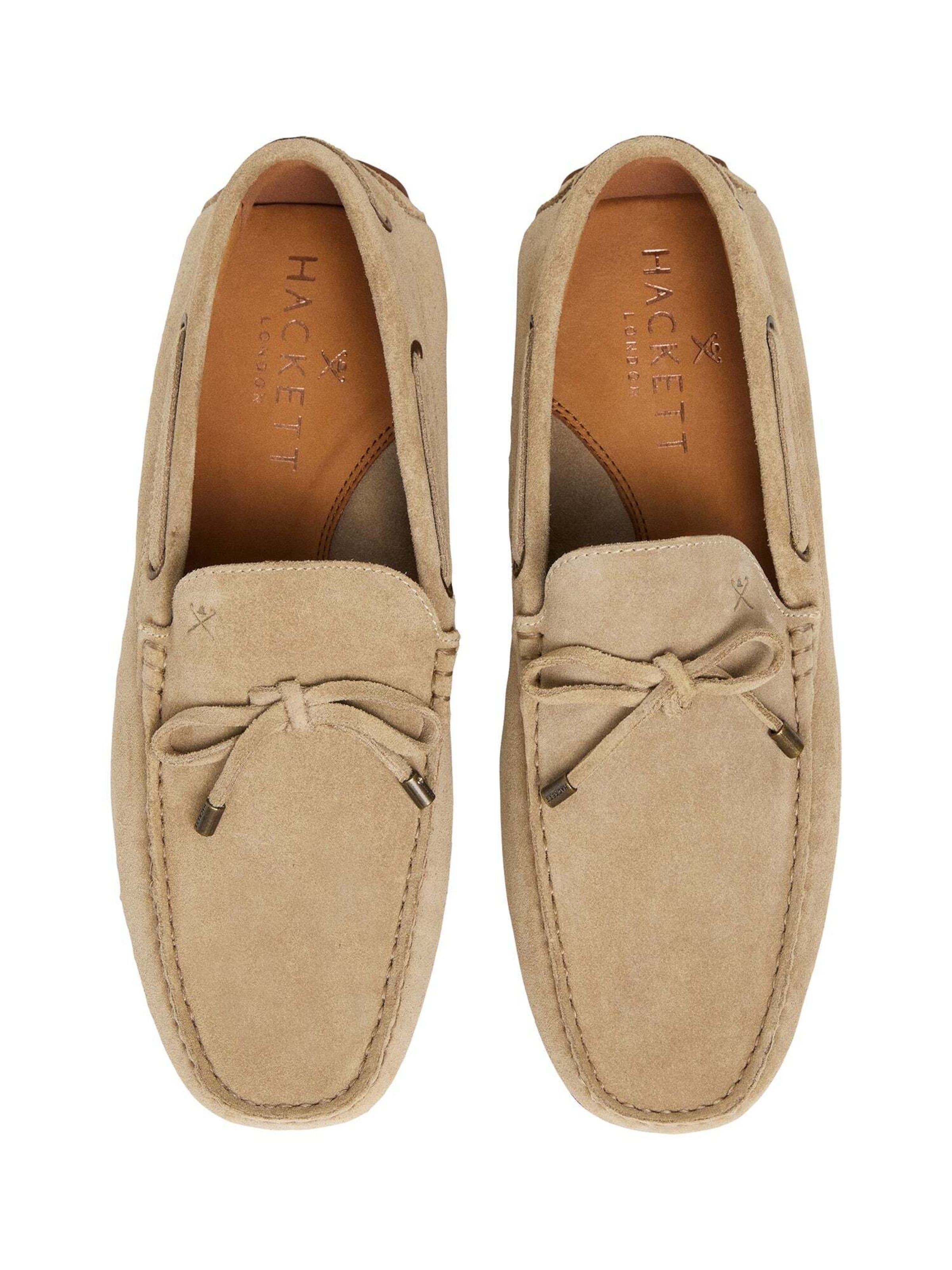 Mocassino 'Driver Laces' di Hackett London in beige