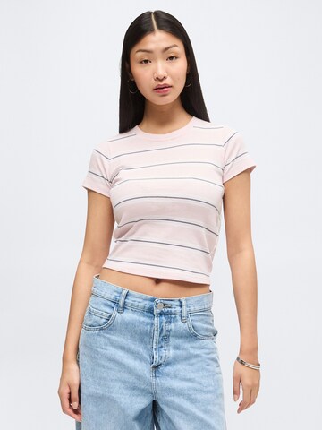 Tricou de la HOLLISTER pe roz: față