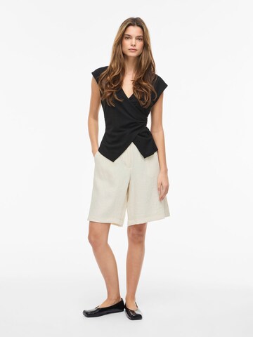 VILA Regular Broek 'VIFlea' in Beige