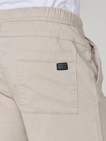 KOROSHI - regular Pantalón en beige