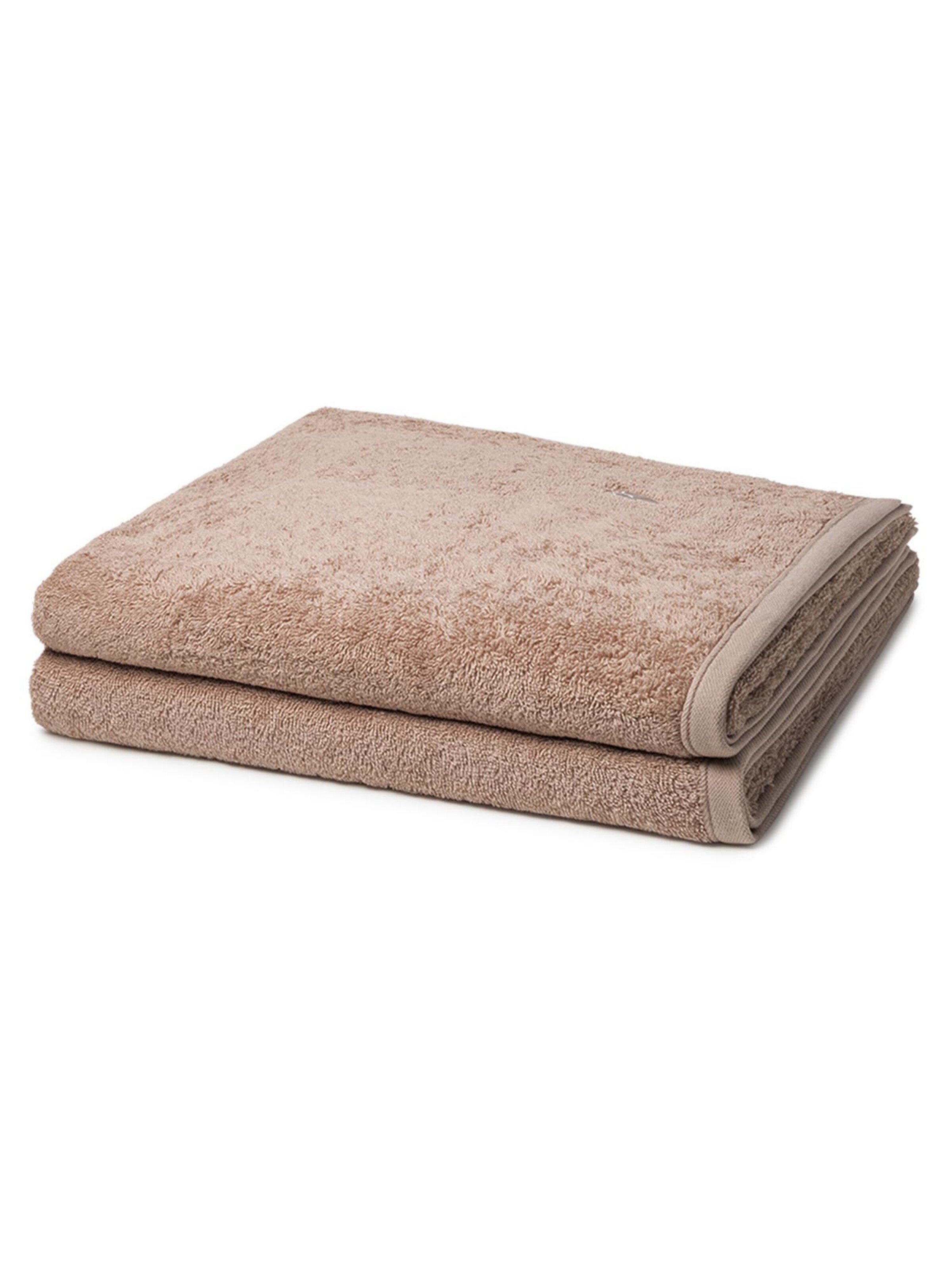 ROSS Towel 'Vita' in Brown: front