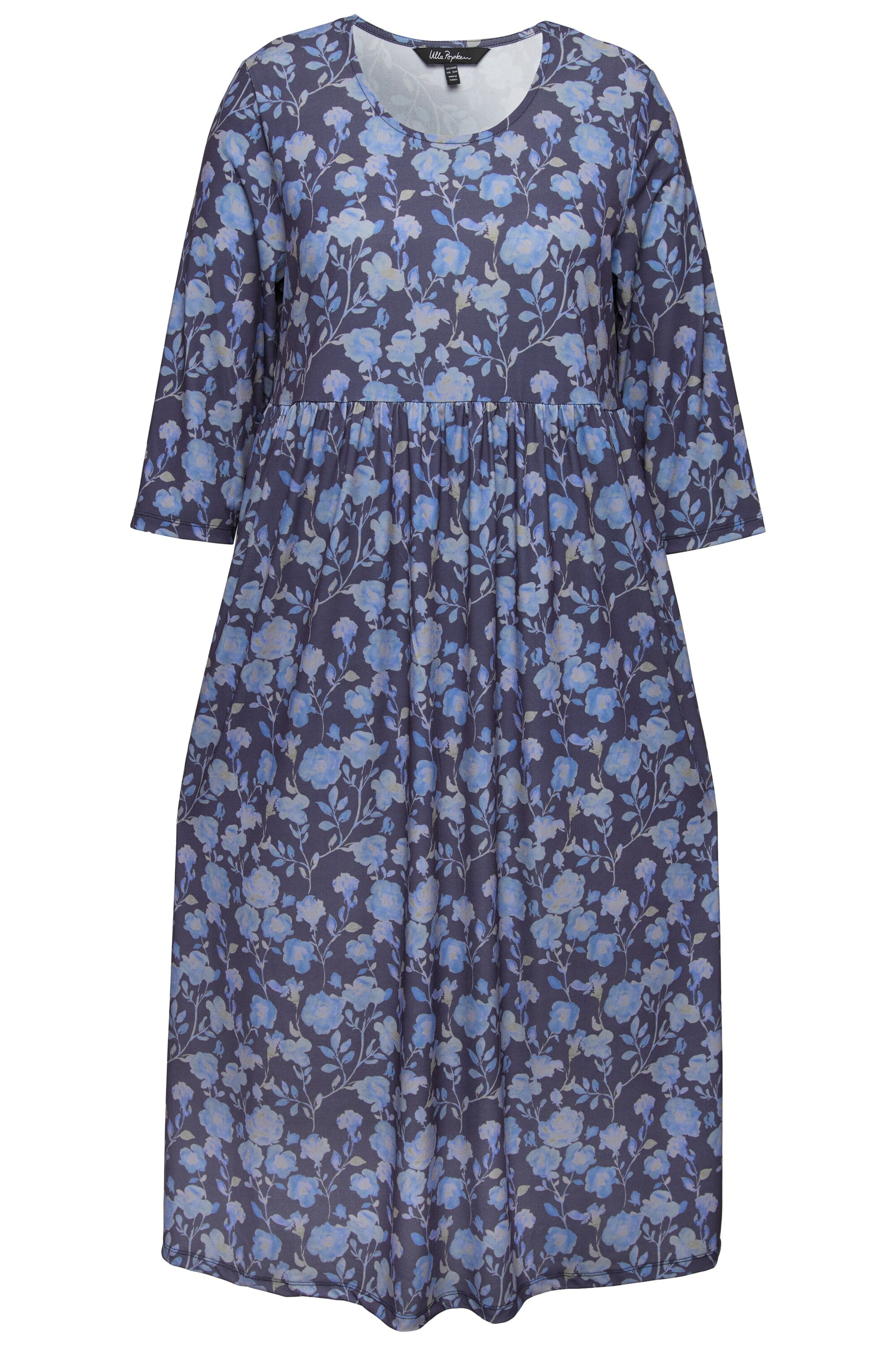 Ulla Popken Jurk in Blauw: voorkant