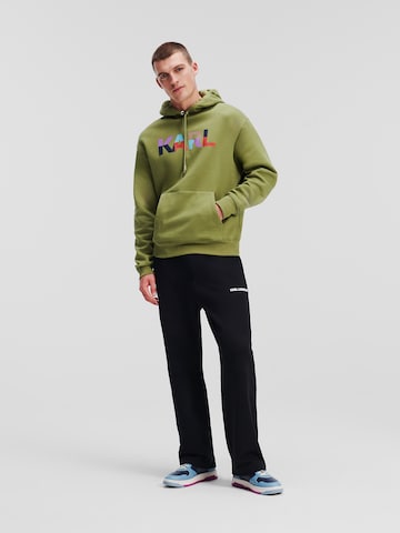 Sweat-shirt Karl Lagerfeld en vert