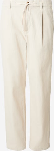 Only & Sons Tapered Pleat-Front Pants 'ONSLEE' in Grey: front