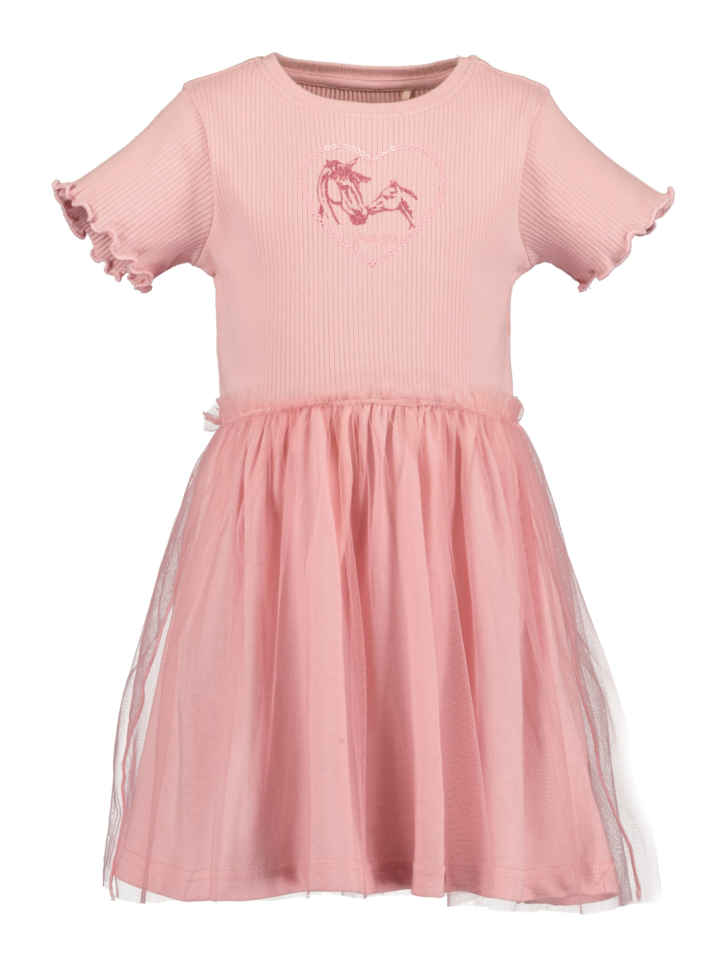 BLUE SEVEN Šaty – pink: přední strana